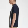 Herren-T-Shirt mit Farbverlaufsstreifen