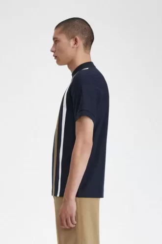 Herren-T-Shirt mit Farbverlaufsstreifen