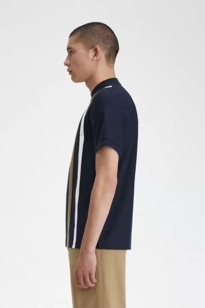 Herren-T-Shirt mit Farbverlaufsstreifen