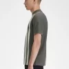 Herren-T-Shirt mit Farbverlaufsstreifen