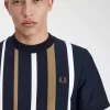 Herren-T-Shirt mit Farbverlaufsstreifen