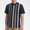 Herren-T-Shirt mit Farbverlaufsstreifen