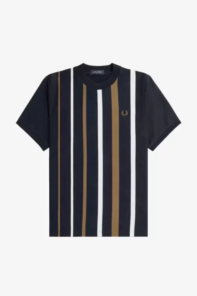 Herren-T-Shirt mit Farbverlaufsstreifen