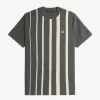 Herren-T-Shirt mit Farbverlaufsstreifen