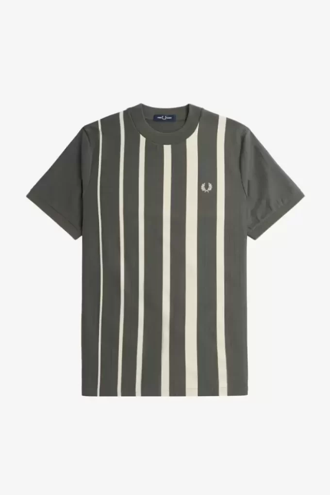Herren-T-Shirt mit Farbverlaufsstreifen