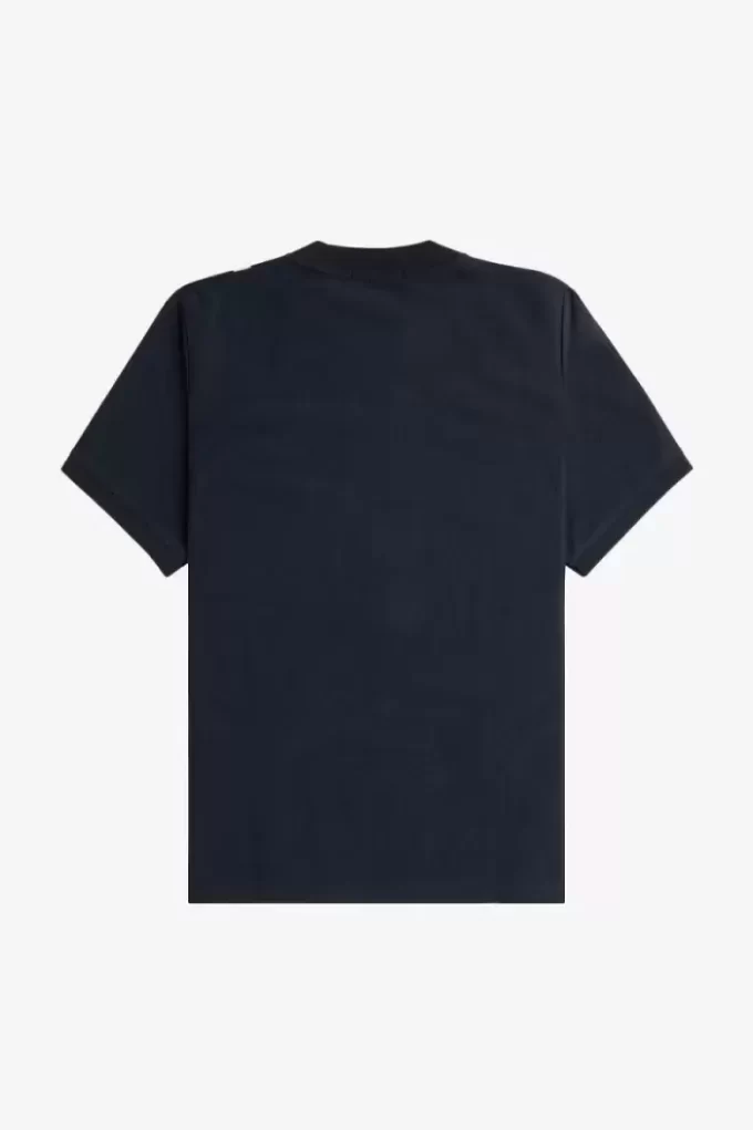 Herren-T-Shirt mit Farbverlaufsstreifen