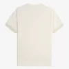 Herren-T-Shirt mit gestreiften Bündchen