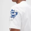 Herren-T-Shirt mit Gittermuster