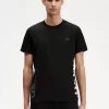 Herren-T-Shirt mit grafischem Branding
