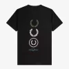 Herren-T-Shirt mit grafischem Branding