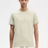 Herren-T-Shirt mit Kreis-Branding