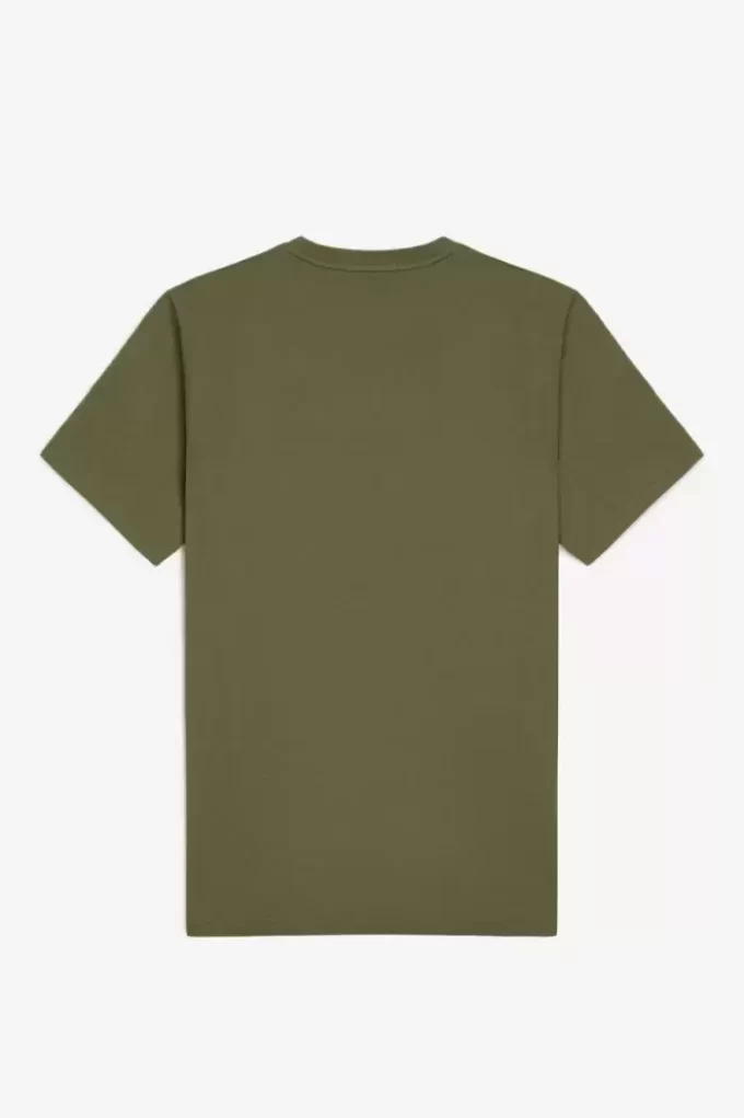 Herren-T-Shirt mit Kreis-Branding
