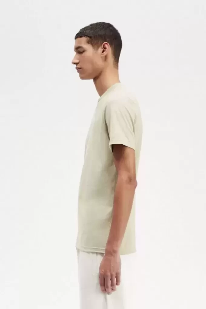Herren-T-Shirt mit Kreis-Branding