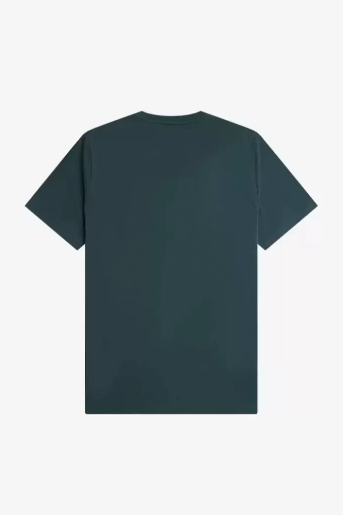 Herren-T-Shirt mit Kreis-Branding