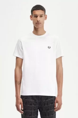 Herren-T-Shirt mit Lorbeerkranz-Grafik