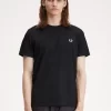 Herren-T-Shirt mit Lorbeerkranz-Grafik
