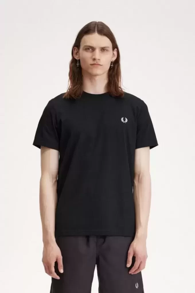 Herren-T-Shirt mit Lorbeerkranz-Grafik