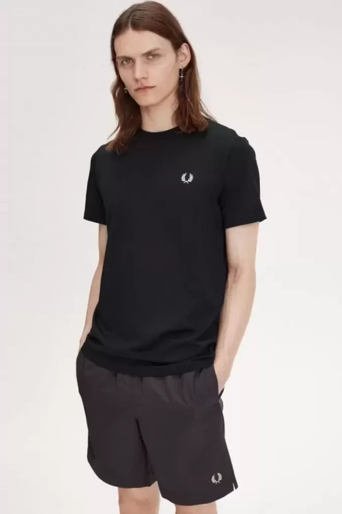 Herren-T-Shirt mit Lorbeerkranz-Grafik
