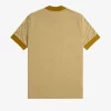 Herren-T-Shirt mit Mikro-Schachbrettmuster