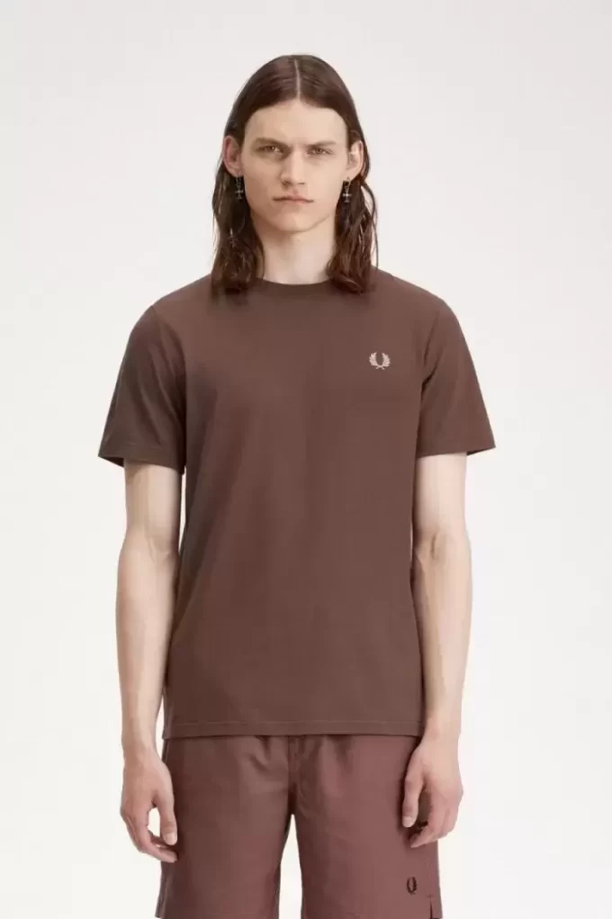 Herren-T-Shirt mit Rundhalsausschnitt