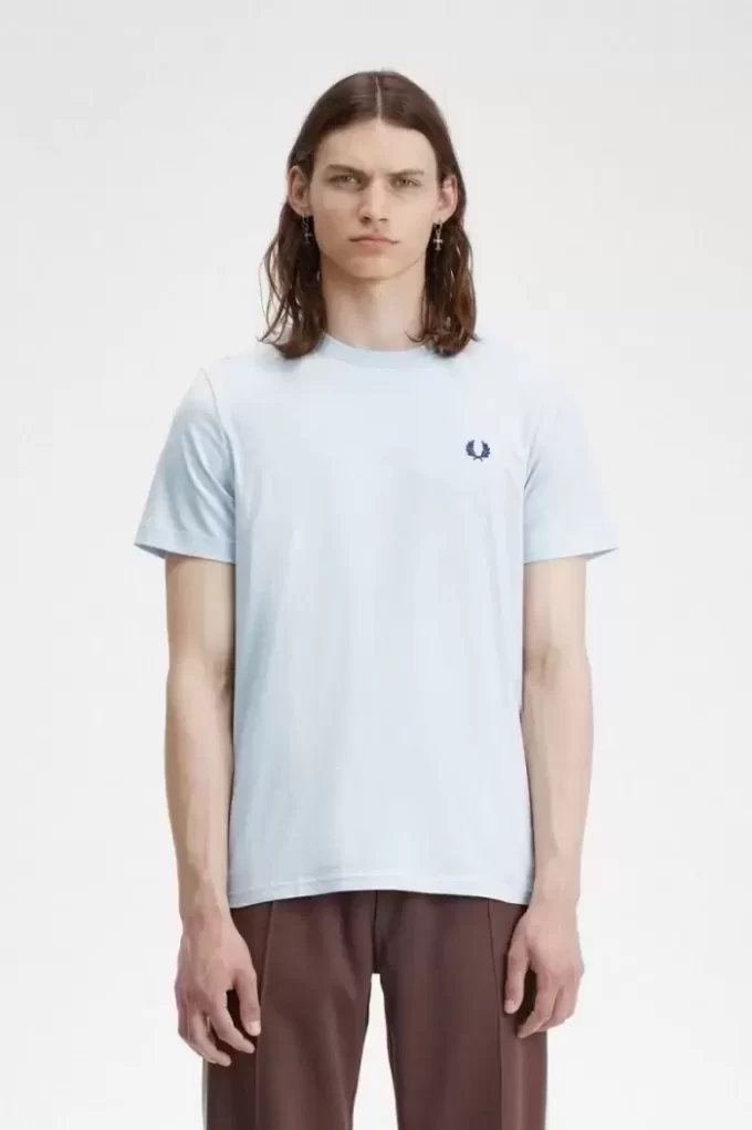 Herren-T-Shirt mit Rundhalsausschnitt