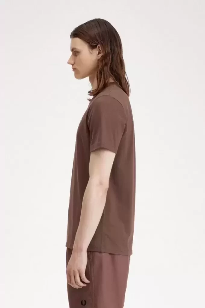 Herren-T-Shirt mit Rundhalsausschnitt