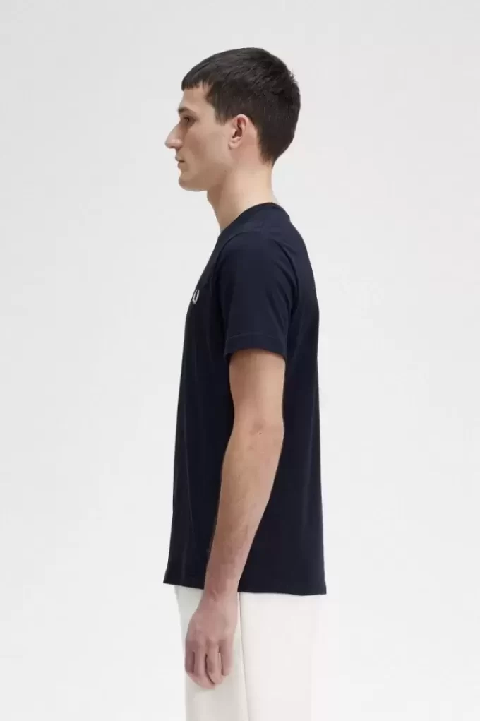 Herren-T-Shirt mit Rundhalsausschnitt