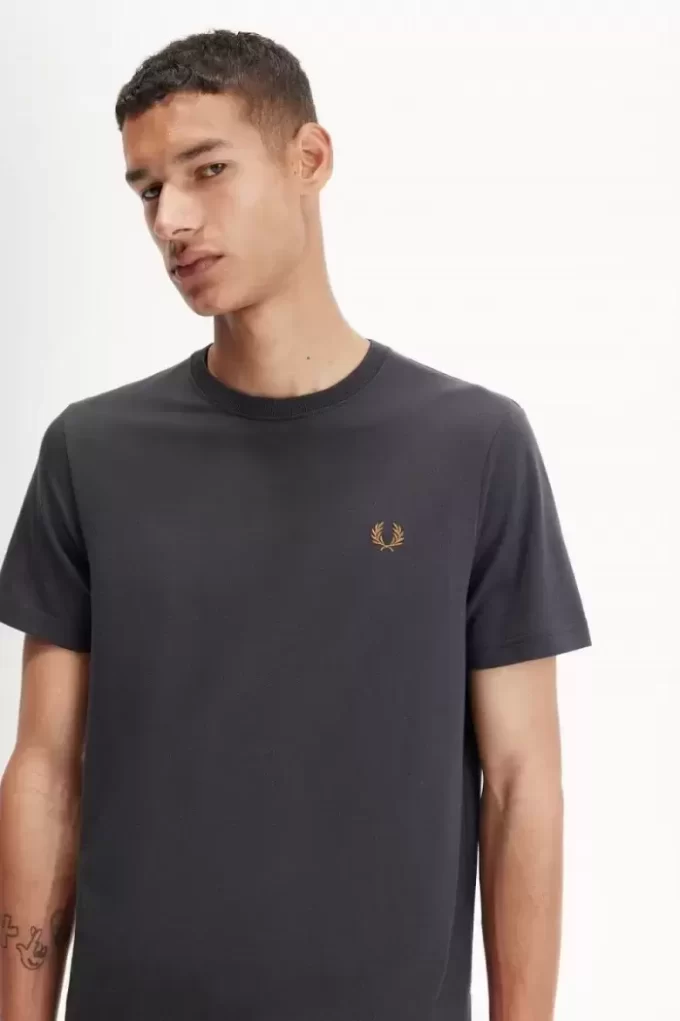 Herren-T-Shirt mit Rundhalsausschnitt