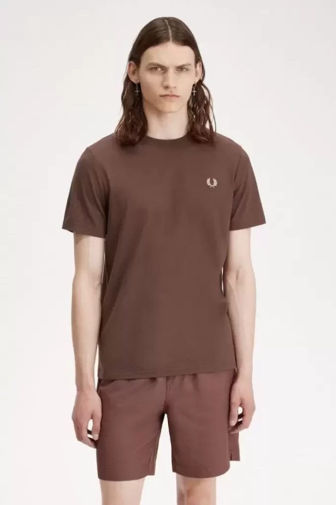 Herren-T-Shirt mit Rundhalsausschnitt
