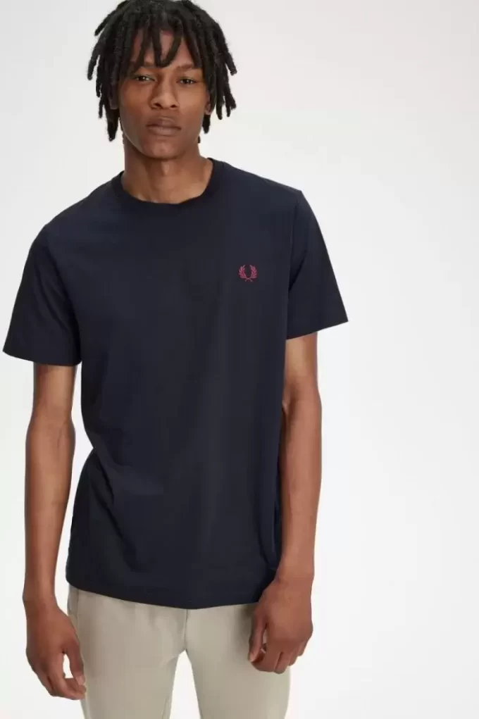Herren-T-Shirt mit Rundhalsausschnitt
