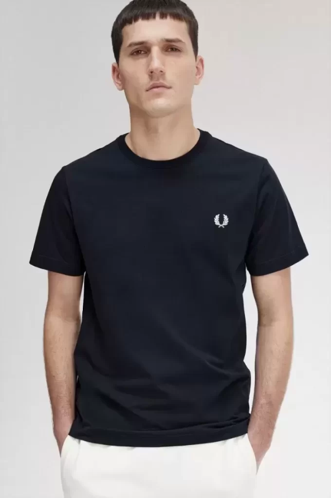 Herren-T-Shirt mit Rundhalsausschnitt