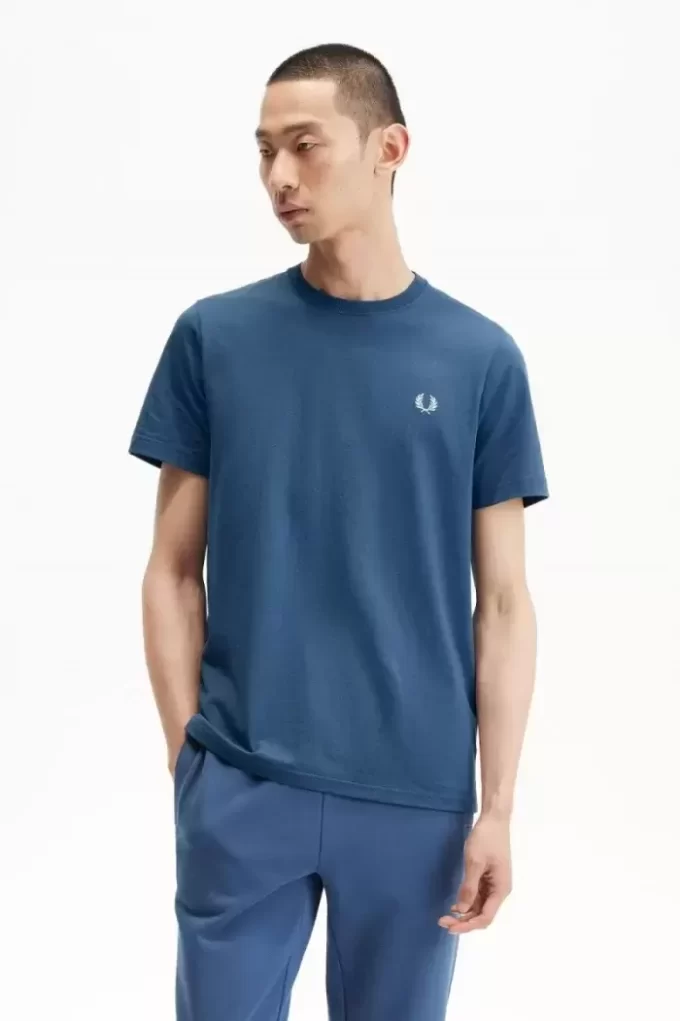 Herren-T-Shirt mit Rundhalsausschnitt