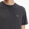 Herren-T-Shirt mit Rundhalsausschnitt