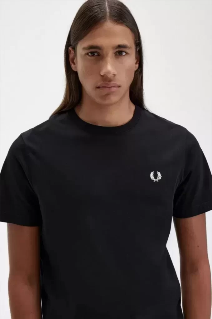 Herren-T-Shirt mit Rundhalsausschnitt