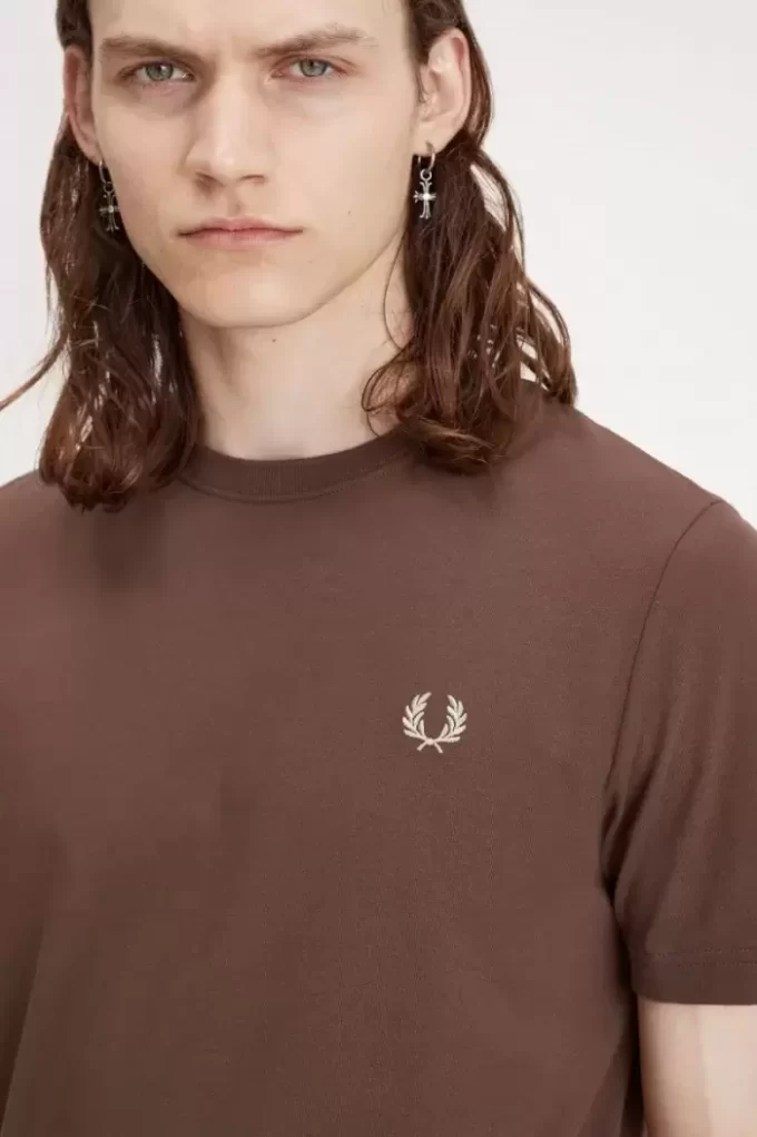 Herren-T-Shirt mit Rundhalsausschnitt