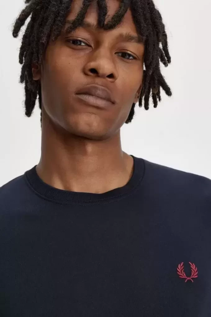 Herren-T-Shirt mit Rundhalsausschnitt