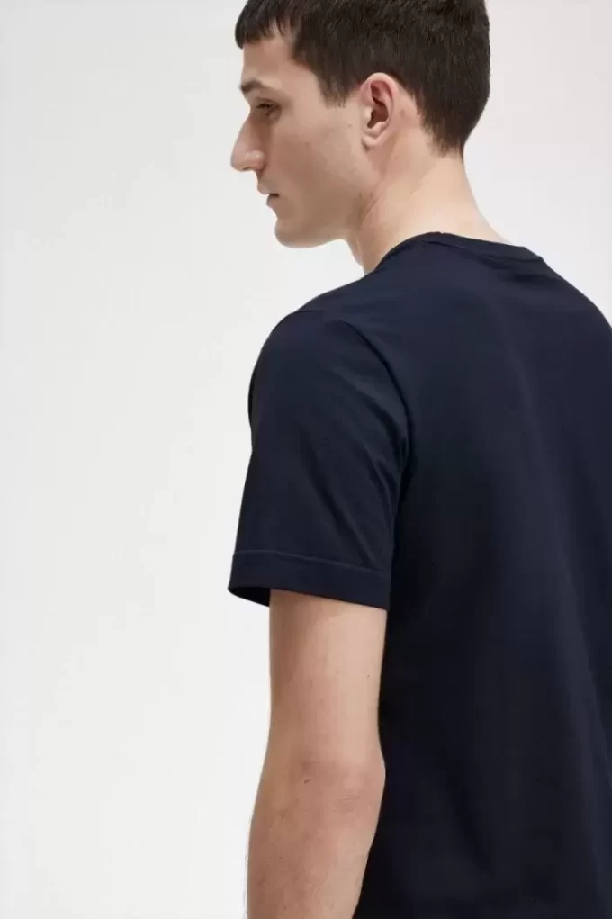 Herren-T-Shirt mit Rundhalsausschnitt