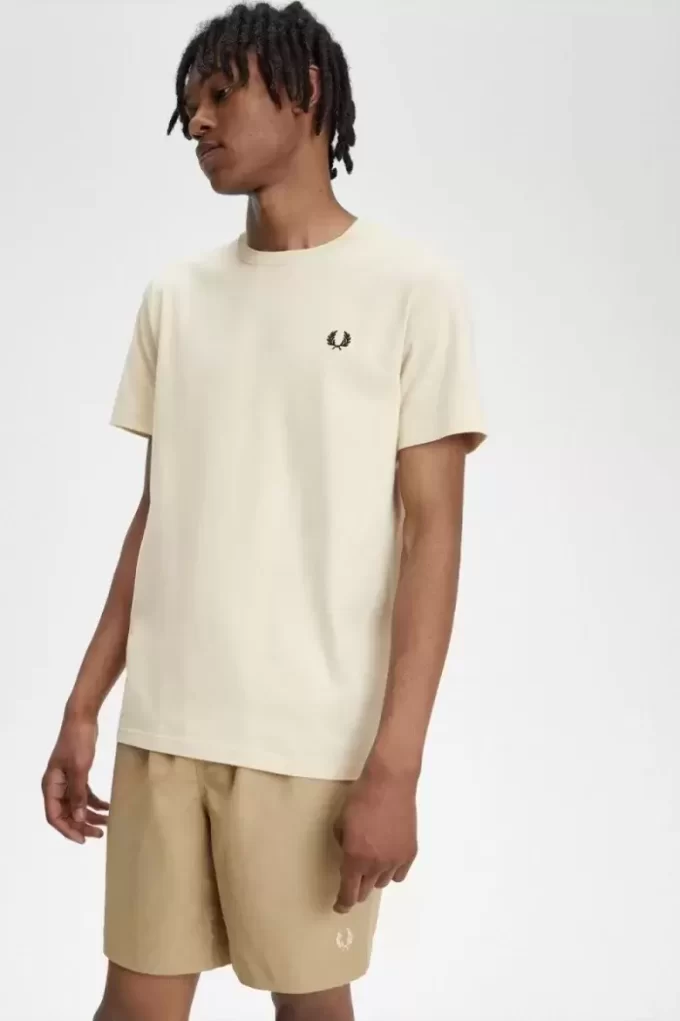 Herren-T-Shirt mit Rundhalsausschnitt