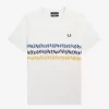 Herren-T-Shirt mit Weinreben-Grafik