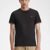 Herren-T-Shirt mit zwei Streifen