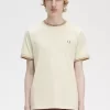 Herren-T-Shirt mit zwei Streifen