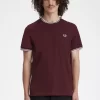 Herren-T-Shirt mit zwei Streifen
