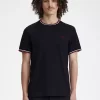 Herren-T-Shirt mit zwei Streifen