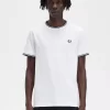 Herren-T-Shirt mit zwei Streifen