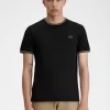 Herren-T-Shirt mit zwei Streifen