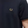 Herren-T-Shirt mit zwei Streifen