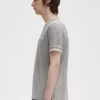 Herren-T-Shirt mit zwei Streifen