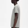 Herren-T-Shirt mit zwei Streifen