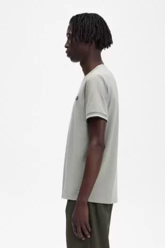 Herren-T-Shirt mit zwei Streifen