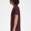 Herren-T-Shirt mit zwei Streifen